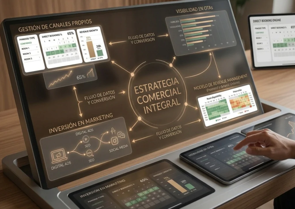Reservas Directas Con estrategia Comercial integral